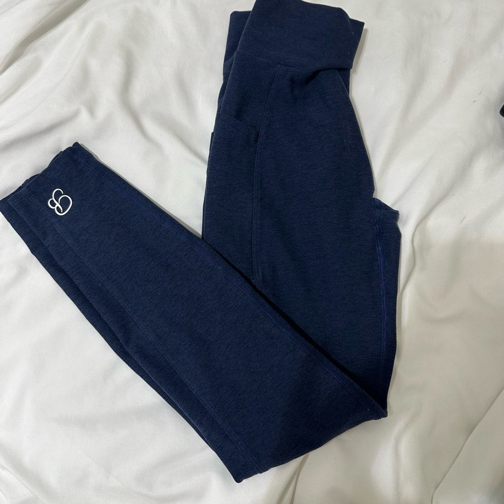 Bombshell Sportswear Navy Leggings